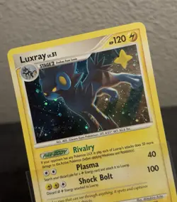 Cosmo Holo Luxray LV.51 8/146 Legends Awakened *DOUBLE SWIRL* Pokemon Card LP - Image 4