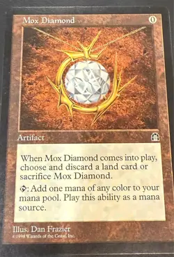 NM Mox Diamond - Regular - MTG: Stronghold - Free Ship - Image 3