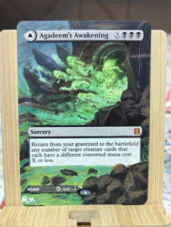 Agadeem's Awakening / Agadeem, the Undercrypt MTG Alter Art Magic The Gathering - Image 1