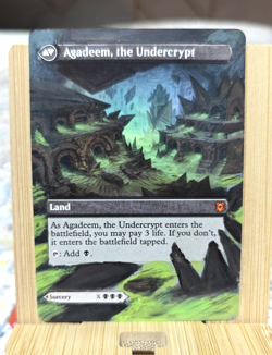 Agadeem's Awakening / Agadeem, the Undercrypt MTG Alter Art Magic The Gathering - Image 2