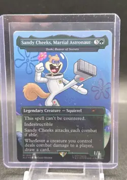 Spongebob Squarepants x Secret Lair Drop #1930 Sandy Cheeks - Rainbow Foil - Image 1