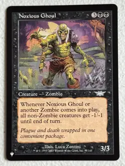 Noxious Ghoul U The List Reprints 77/145 LP - Image 1