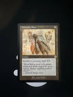 Ashnod's Altar (Schematic) The Brothers' War: Retro Frame Artifacts Regular - Image 1