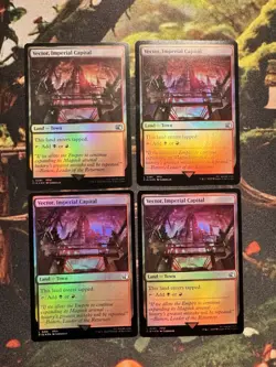 Vector, Imperial Capital Final Fantasy Foil Set Of 4 - Image 1