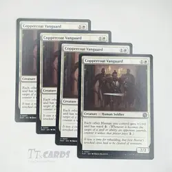 Coppercoat Vanguard x4 Playset 4x MTG March of The Machine Aftermath MAT - Image 1