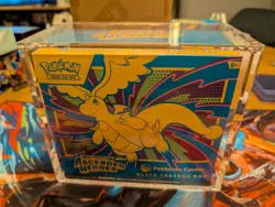 Pokemon Ascended Heroes Pokemon Center Elite Trainer Box in Acrylic Case - Image 1