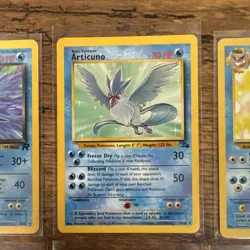 Pokemon TCG Vintage NON HOLO Lot 11 Cards Fossil Team Rocket Base Set ALL LP - Image 4