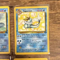 Pokemon TCG Vintage NON HOLO Lot 11 Cards Fossil Team Rocket Base Set ALL LP - Image 5