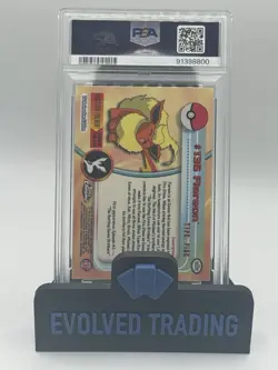 PSA 10 Flareon 2000 Topps Chrome Pokemon TV Series - Image 3
