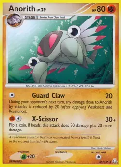 Pokemon TCG - 1x SP (Reverse Holo) Anorith - Legends Awakened (46/146) x1 - Image 1