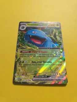 Venusaur ex 003/165 Sv: Scarlet & Violet 151 Holo Pokemon TCG - Image 2
