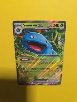 Venusaur ex 003/165 Sv: Scarlet & Violet 151 Holo Pokemon TCG - Image 3