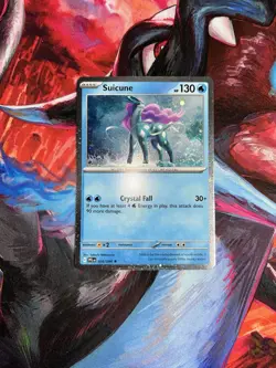 Pokemon Suicine 026/094 Phantasmal Flames Cosmo Holo Near Mint - Image 1