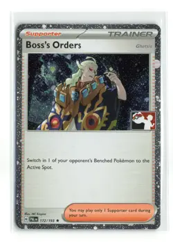 BOSS'S ORDERS 172/193 PRIZE PACK COSMOS HOLO POKEMON TCG NM - Image 1