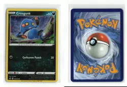 CROAGUNK SWSH245 COSMOS HOLO POKEMON TCG LP - Image 3