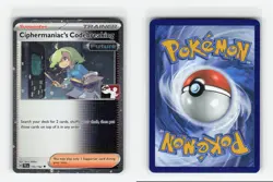 CIPHERMANIAC'S CODEBREAKING 145/162 COSMOS HOLO PRIZE PACK POKEMON TCG NM - Image 3