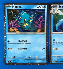 Horsea 010/064 Seadra 011/064 Cosmo Holo Lot Shrouded Fable Pokemon Promo NM - Image 2