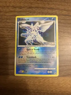 Palkia 26/106 Platinum Reverse Stamp Great Encounters Pokemon 2008 - Image 2