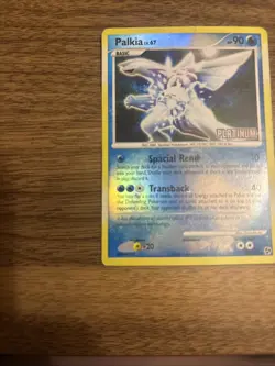 Palkia 26/106 Platinum Reverse Stamp Great Encounters Pokemon 2008 - Image 4