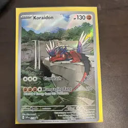 Koraidon 014 Pokemon Center Exclusive Stamped Promo - SEALED SVP 014 - Image 1
