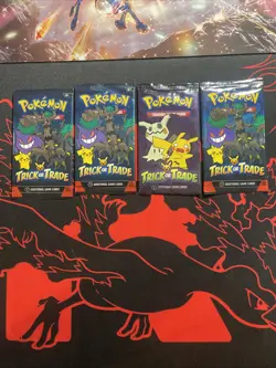 4 Sealed Pokemon Trick Or Trade Packs - Image 1