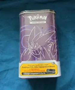 Pokemon Mega Gengar & Mega Lucario Elite Trainer Deck Shield Tin, 2015, SEALED - Image 1