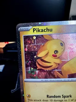 Pikachu - (Cosmo Holo) 051/162 Pokemon Day Promo SWIRL 🌀 - Image 3