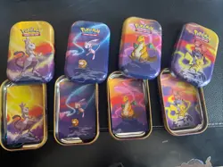 Pokemon Kanto Power Mini Tins 2019 Empty Duplicates, Set of 4 - Image 2