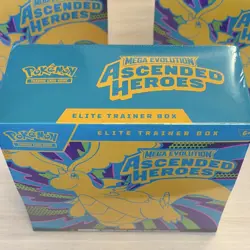 Pokemon TCG Mega Evolution Ascended Heroes Elite Trainer Box (price per) - Image 2