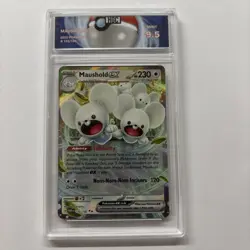 2023 Pokemon Maushold Ex #155 HGC 9.5 (sb2) - Image 1