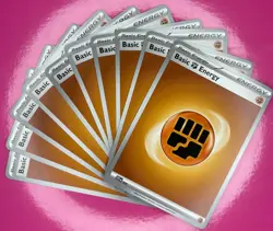 Pokemon TCG Lot of 10 Fighting Energy 006 Common Scarlet & Violet Base Set NM/M - Image 1