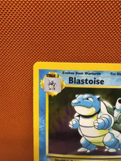 Pokemon Unlimited Blastoise Holo Rare Base Set 2/102 1634 - Image 2