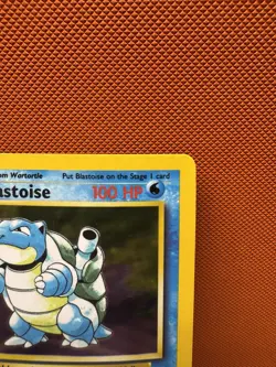 Pokemon Unlimited Blastoise Holo Rare Base Set 2/102 1634 - Image 3