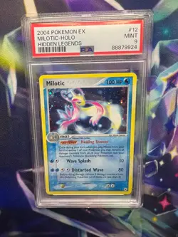 Milotic Holo 12/101 2004 Pokemon Hidden Legends PSA 9 MINT - Image 1