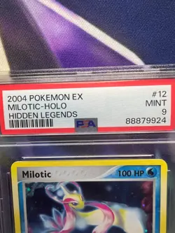 Milotic Holo 12/101 2004 Pokemon Hidden Legends PSA 9 MINT - Image 3