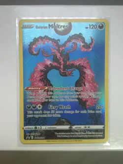Pokemon Galarian Moltres SWSH284 Black Star Promo Crown Zenith Tin NM/M 💎 - Image 1