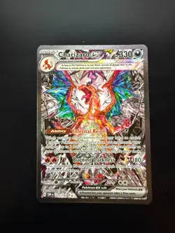 2023 Pokemon OBF EN Charizard Ex 223/197 Special Illustration Rare NM - Image 1