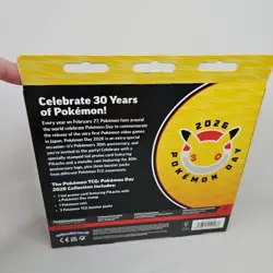 Pokemon Day 2026 Collection Box 30th Anniversary 3 Packs LOT OF 2 New/Sealed - Image 5