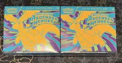 Pokemon TCG Ascended Heroes ETB Elite Trainer Box Sealed LOT OF 2 - Image 1