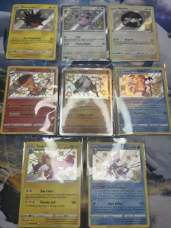 Pokemon TCG Shiny Lot Of 8 NM - Image 1