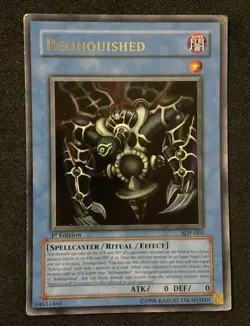 Yu-Gi-Oh Relinquished SDP-001 Ultra Rare 1st Edition - Image 1