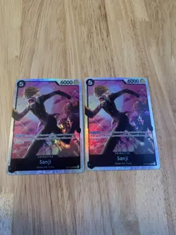 Sanji X2 ST14-003 Starter Deck 14: 3D2Y Foil LP One Piece Card Game - Image 1