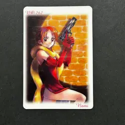 S4978 Nami No.262 Japanese One Piece Gumica Vintage Card 2005 F12 - Image 1