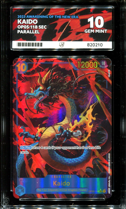 ACE 10 Kaido Op05-118 SEC Alt Awakening of The New Era ENGLISH one piece - Image 1