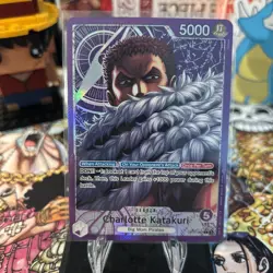 One Piece Charlotte Katakuri OP11-062 Leader Alternative Art NM - Image 1