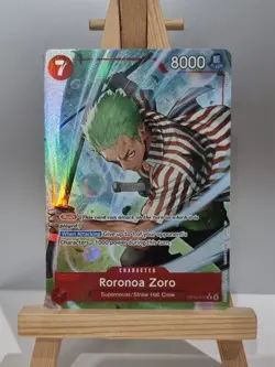 Roronoa Zoro (OP14-015) (V.2) Alt Art One Piece TCG English - Image 1