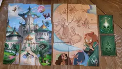 Disney Lorcana Archizias Island Complete (20) Puzzle/Story Set - Image 1