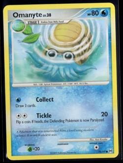 Omanyte 70/99 Common Platinum Arceus Pokemon TCG Near Mint - Image 1