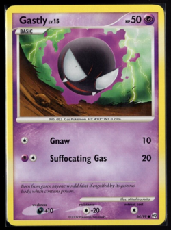 Gastly 64/99 Common Platinum Arceus Pokemon TCG Near Mint - Image 1