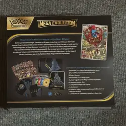 Pokemon TCG Mega Evolution ETB Lucario Elite Trainer Box NEW FACTORY SEALED - Image 2